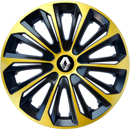 KRYTY KOLIES PRE RENAULT 15" STRONG gold/black 4ks